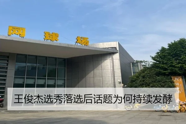 王俊杰选秀落选后话题为何持续发酵