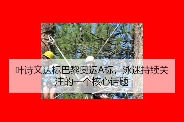 叶诗文达标巴黎奥运A标，泳迷持续关注的一个核心话题 - 333tiyu